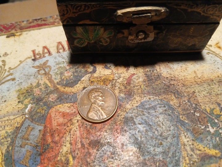 1950 Wheat Penny No Mint Natk