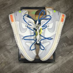 Nike Dunk Low Off White “Lot 10” Size 8 (VNDS)