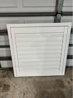 Plantation shutters various sizes