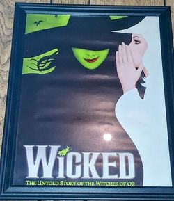 Wicked Musical Framed Poster