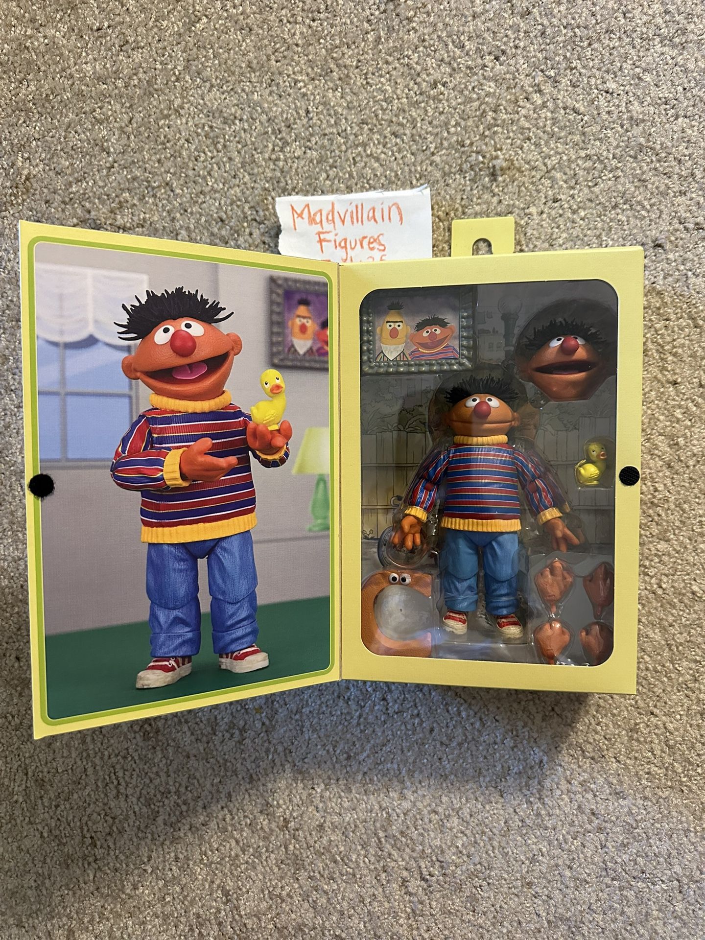 Sesame Street x Neca Ernie