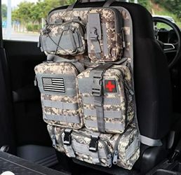 MAIKER Tactical Car Seat Back Organizer
