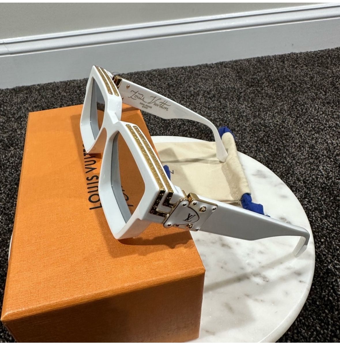 Louis Vuitton White Millionaire Glasses 