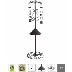 Bird Feeder Station with Baffle $60
