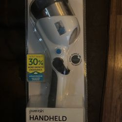 Pure Rain Handheld Essential Shower Head  Oxygen Infused New 