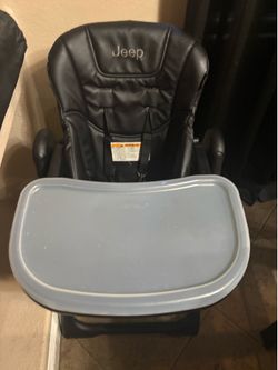 Black Jeep high chair