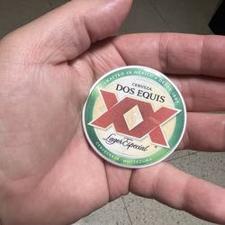 Bottle Opener 2.25 Inch Round Dos Equis XX