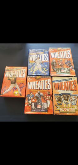 5 Wheaties Collector Edition Cereal Boxes