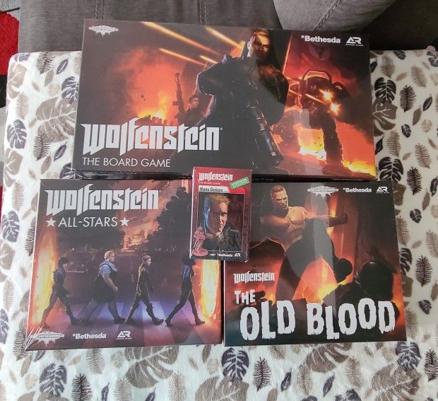 Wolfenstein: The Board Game Kickstarter Edition Bundle Set
