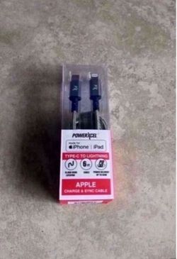POWERXCEL iPhone and iPad Charger & Sync Cable