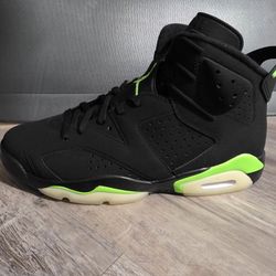 Nike Jordan 6 Retro Neon Green Shoes (11.5m)