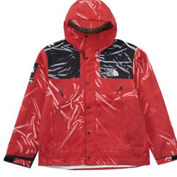 Red North Face X Supreme XL JACKET