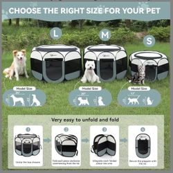 Cat Dog Collapsible Playpen