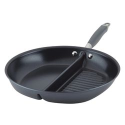 Anolon Advanced Home 12.5-in. Divided Grill & Griddle Skillet