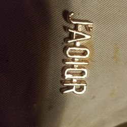 Gold Name Pin