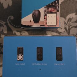 2-WIRELESS CAMERAS//DIGITAL KEYPAD SMART DOOR LOCK