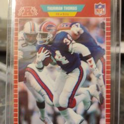 1989 Pro Set Thurman Thomas Card Number 32 Hall Of Famer