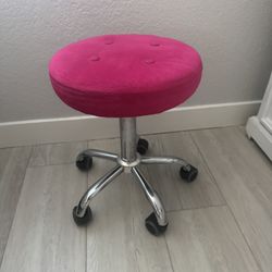 Hot Pink Rolling Chair💞