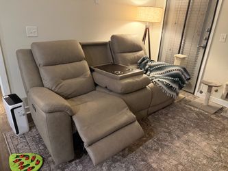 Power Zero Gravity Reclining Sofa w/ Cup Holders – $500 OBO