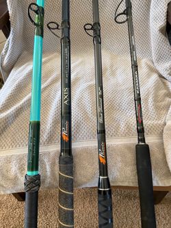 Lot of 4 Fishing Rods