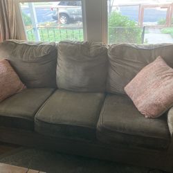 Flex steel Couch And Loveseat