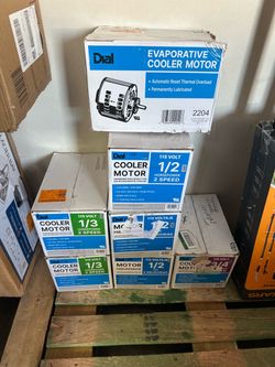 Dial Evaporative Cooler Motors – Lot of 7