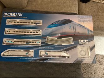 Bachman HO Amtrak Acela Train Set, New Never Opened