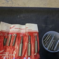 Lot Of Misc Screwdriver Bits
