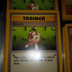 1999 Pokemon Trainer Recycle Card