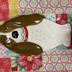 Pioneer Woman Charlie Spoon Rest And Small Decorative Block