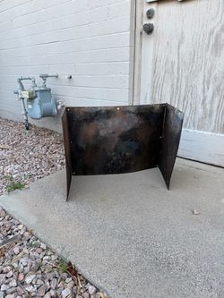 Camping Wind Break fire pit