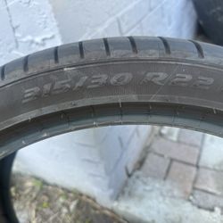Pirelli P Zero Used Tire 