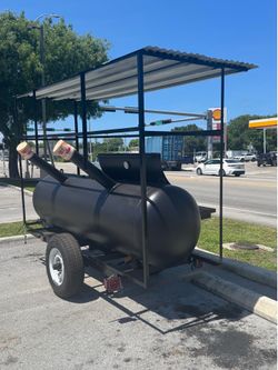 330Gallon Bbq Trailer