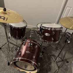 Pearl Midtown Drum Kit With Crash Ride And Highhat
