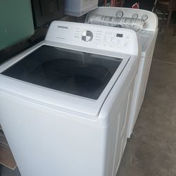Samsung Washer And Whirlpool Electric Dryer 