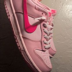Triple Pink Dunks