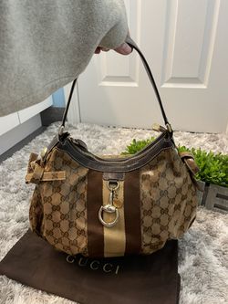 Vintage Gucci Sherry Line Web Crossbody Bag for Sale in Chicago, IL -  OfferUp