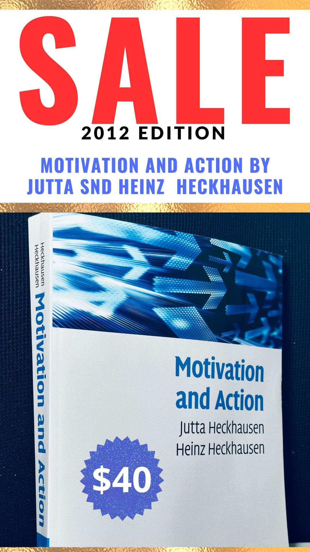 Motivation And Acion Bu Jutta & Heinz Heckhausen.