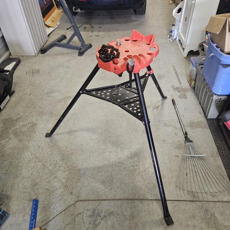 Rigid Pipe Vise Brand New