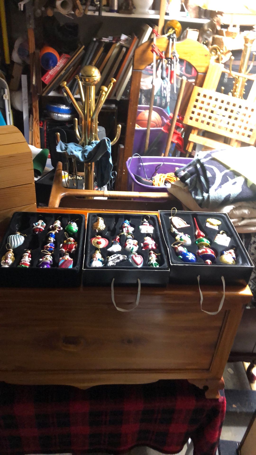 Vintage glass ornament Thomas museum 28 Lot