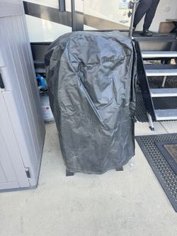 Master built Grill and Smoker