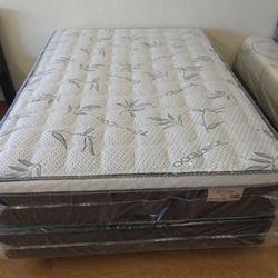 Full Size Euro Pillow Top Mattress