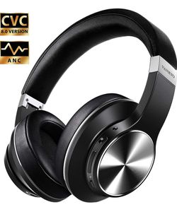 Bluetooth Noice Cancelling Headphones 30H playtime with built-in Mic