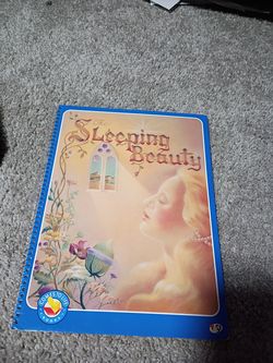 Vintage the sleeping beauty comes to life book