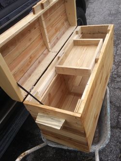 Horse and farm supply trunk