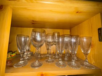 crystal glass set