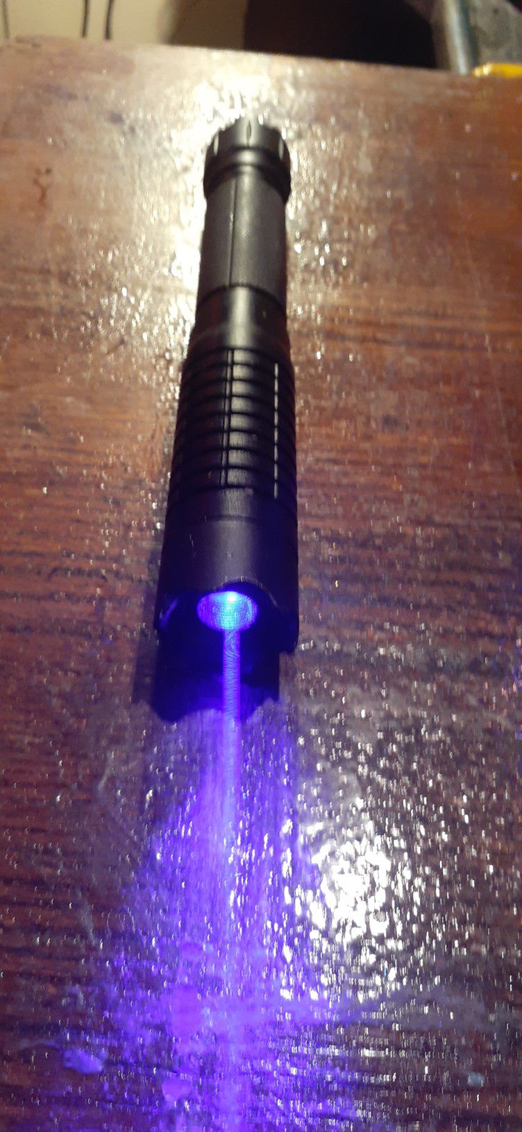 Blue Laser Burning Light $75 Firm Mature Adults Only