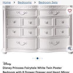 Disney Princess Beautiful Bedroom Set, Twin Size Bed