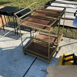Golden Bar Carts 