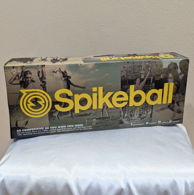 New Spikeball Roundnet Combo Meal Set with 3 Balls and Backpack